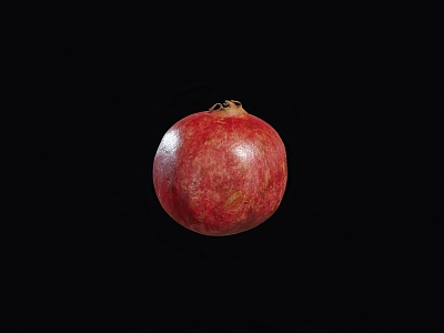 Fruit Pomegranate 3d model