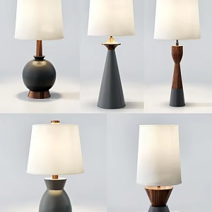 Table lamp 3d model