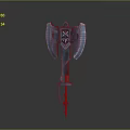 Tomahawk Axe Wooden Axe Handle Axe Mountain Axe Chopping Wood Axe Chopping Wood Axe Magic Axe 3d model