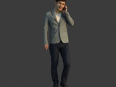 The man on the phone model