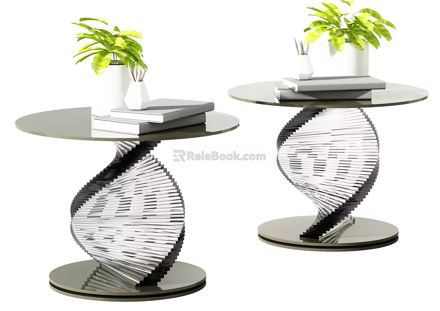 Modern Round Corner 3d model