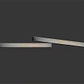Pair of Exquisite Silver Bracelets With Intricate Pattern Design And Shiny Finish