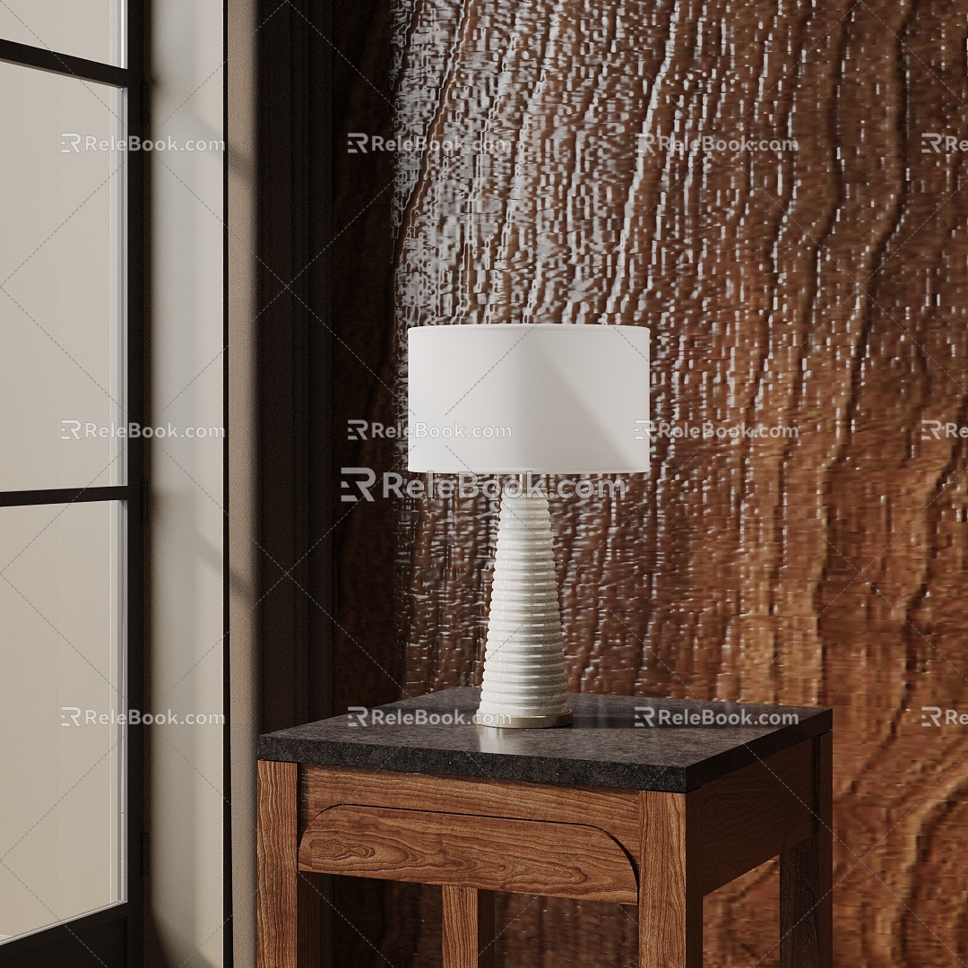 Modern table lamp 3d model