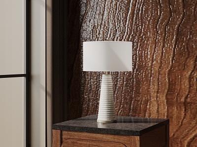 Modern table lamp 3d model