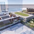 Xiamen Experimental Primary School Modern Primary School Architecture Modern Middle School School Modern School Architecture 3d model