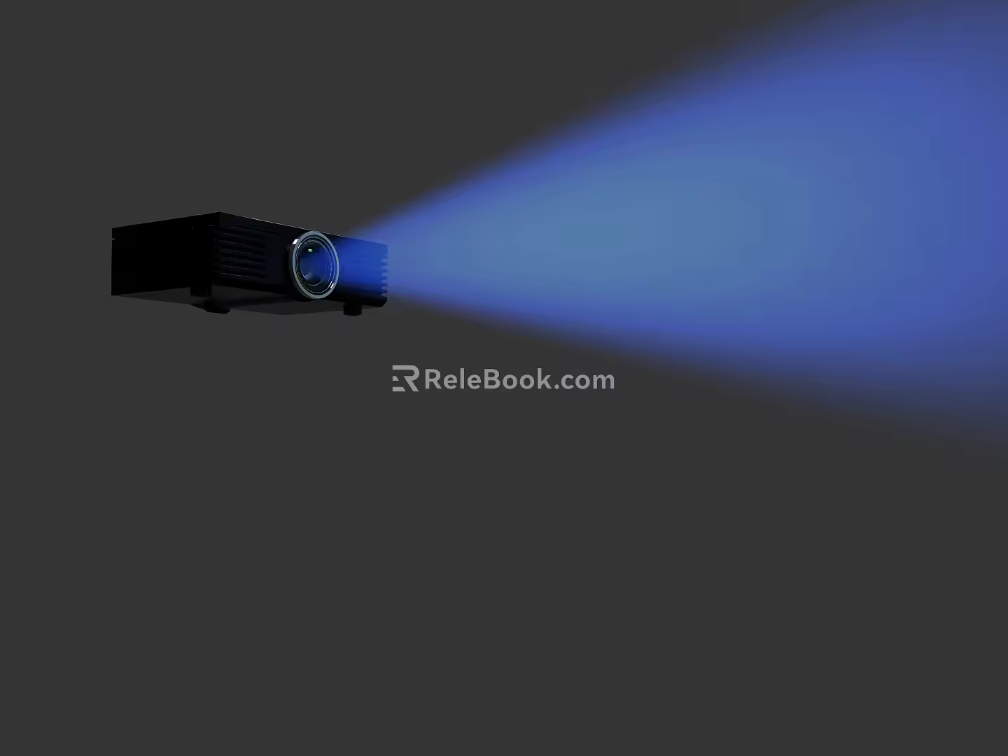 Modern Projector Electronic Projector 3d model