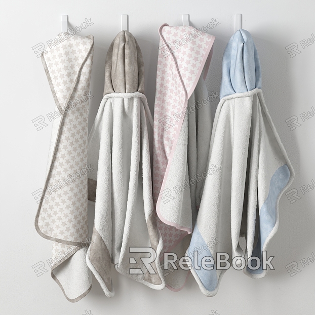 Modern Towel Children's Robe model