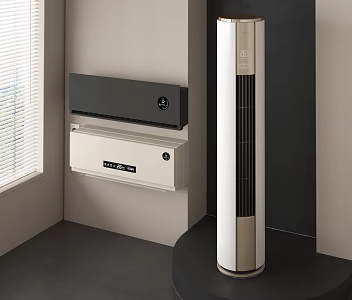 Air conditioner hanging air conditioner vertical air conditioner 3d model