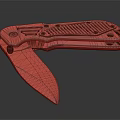 The image provided focuses on a blue folding knife with no food-related elements, so it's not possible to generate a food-centered title based on the picture's key information.