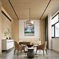 Modern Chess Room 3d model