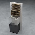 Panel component 3d model