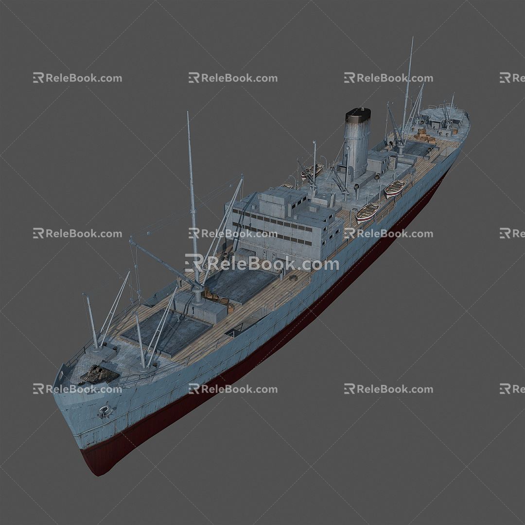 Modern cruiser Penguin cruiser 3d model