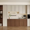 Ancient Cream Sideboard 3d model