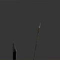 Natural Textured Wooden Components With Broken Edges On White Background 3D Render
