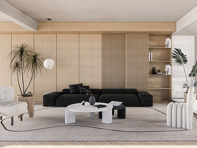 Modern & tradition Living Room model