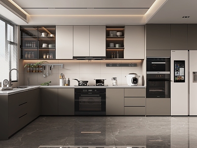 Modern Kitchen 3d model