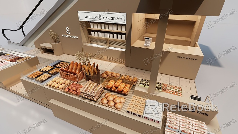 Shopping Mall Shelves Shopping Mall Shops Shopping Mall Booth Shopping Mall Counter model