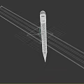 Yellow Pencil with Pink Eraser Crossed Over Wooden Ruler for Writing