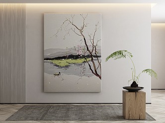 Quiet decorative painting 3d model