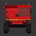 The image provided focuses on a fire truck with no animal elements, so it's impossible to generate an animal-themed title based on the picture's key information. Please check the image content and try again.