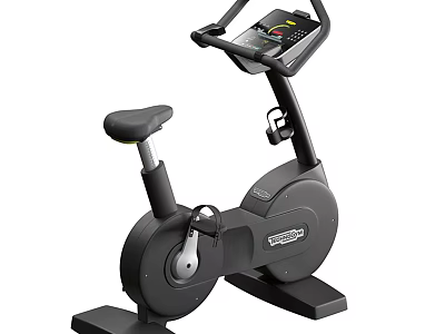 Fitness Equipment Stationary Bike with Digital Display Comfortable Seat and Sturdy Frame for Home Use 3d model