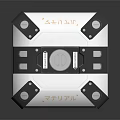 Modern Science Fiction Box Science Fiction Box Military Box Password Box 3d model