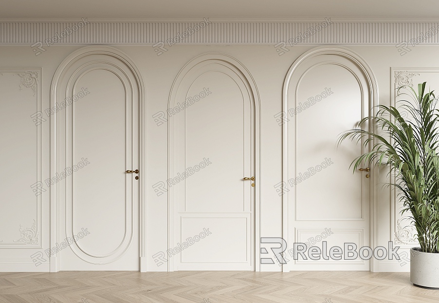 French door room door bedroom door single door swing door wooden door model