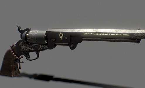 Exorcist Revolver 3d model