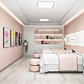 Beauty Hair Salon Interior Design With Pink Walls Arched Decor Chandeliers And Stylish Reception Area