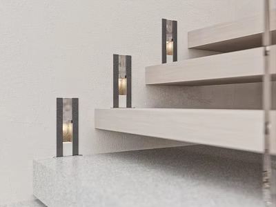 Modern Wall Sconces For Contemporary Staircase Lighting With Warm Glow And Sleek Design 3d model
