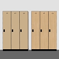 Modern Storage Cabinet Storage Wardrobe Locker Locker Wardrobe 3d model