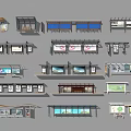 Bus stop 3d model