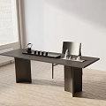 Modern table combination 3d model