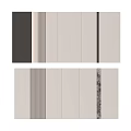 Modern Wall Panel Design With Beige Gray Black Stripes And Marble Texture