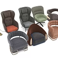 Single sofa combination 3d model