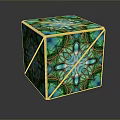 Geometry Science Fiction Rubik's Cube Energy Ball Geometry Sacred Geometry Geometry Modeling 3d model