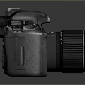 DSLR Camera Card Machine Digital Camera Digital Camera Photographic Equipment 3d model