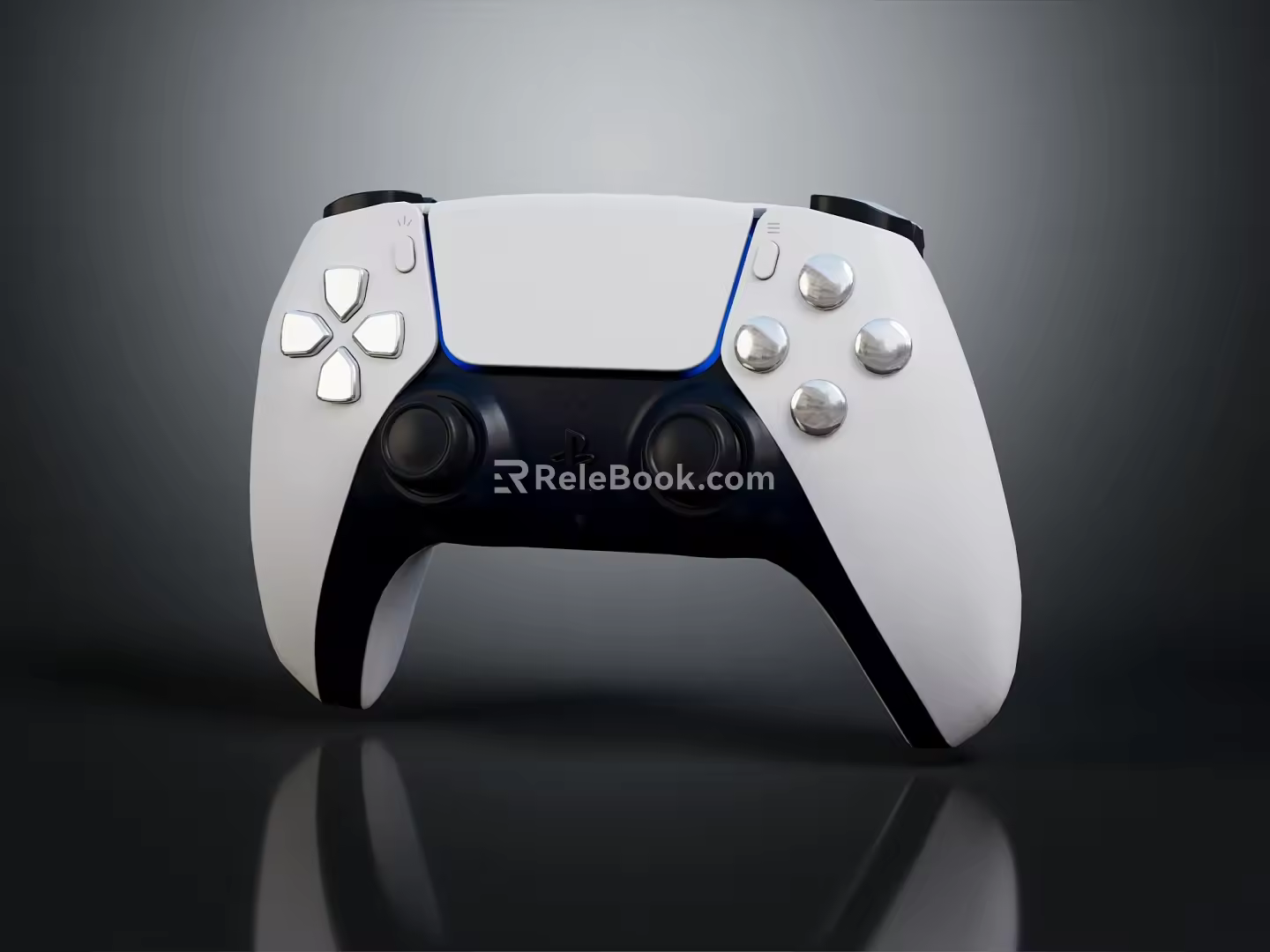 Modern Gamepad Game Handle 3d model