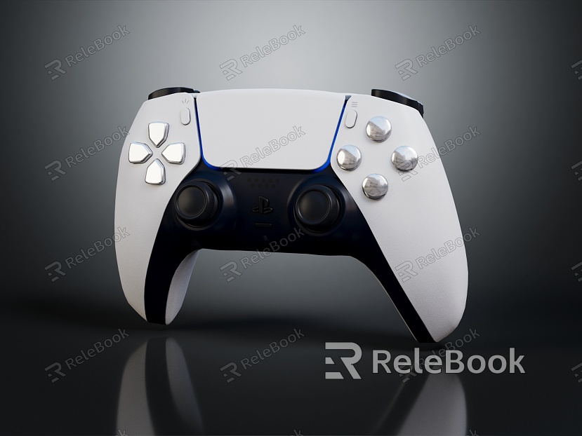 Modern Gamepad Game Handle Handle model