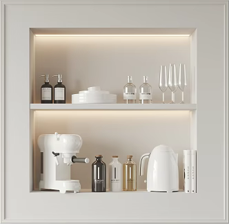 Kitchen Supplies 3d model