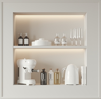 Kitchen Supplies 3d model