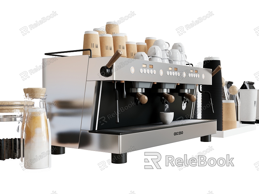 Coffee machine coffee supplies semi-automatic coffee machine milk model