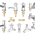 Collection of Stylish Faucets with Chrome Brass Finishes and Modern Classic Designs