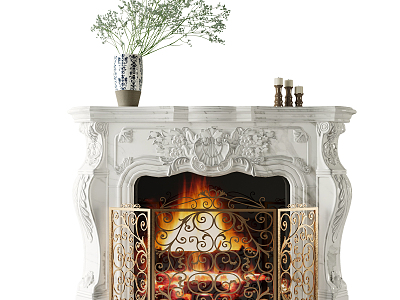 European Fireplace model