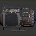 Sci-Firearms Sci-Fi Weapons Sci-Fi Machine Gun Sci-Fi Game Gun Game Gun Concept Gun 3d model