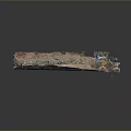Railroad Railroad Realistic 3d model