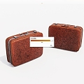 Vintage Leather Suitcase 3d model