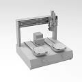 Industrial Robotic Arm Equipment With Precision Dual Platforms And Automated Worktable