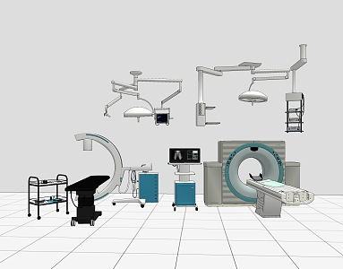 Modern Medical Equipment Hospital Equipment 3d model