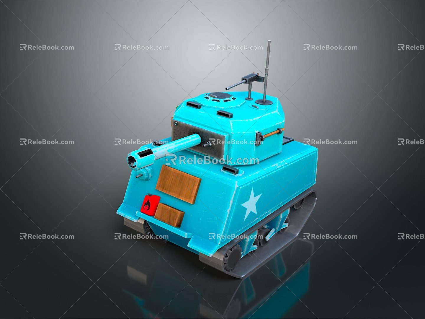 Sci-fi Tank Cartoon Tank Sci-fi Vehicle Sci-fi Vehicle World of Tanks Tank War Anime Tank 3d model